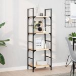 Raft suspendat, 40x30x2 cm, lemn masiv de acacia netratat GartenMobel Dekor