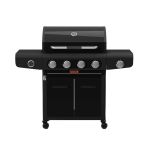 Grătar pe gaz SIESTA 412 Grafit, Barbecook Essential GrillCooking