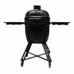 Grătar Kamado Kamal 53/L negru, Barbecook Essential GrillCooking