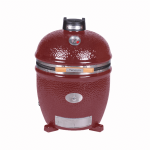Grill ceramic cu cărbuni JUNIOR Pro Serie 2.0 roșu, Monolith Essential GrillCooking