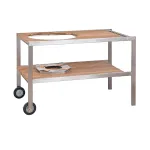 Masă de lemn tec pentru LECHEF, Monolith Essential GrillCooking