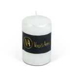 Lumânare cilindrică – albă, fără parfum – 130 g Best CarHome