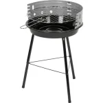 Gratar gradina cu carbuni, grill rotund, 33.5 cm, 38x38x55 cm, Fabio GartenVIP DiyLine