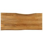 Blat masă, 140x60x2,5 cm, lemn masiv mango GartenMobel Dekor