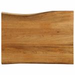 Blat masă 90x60x2,5 cm lemn masiv mango GartenMobel Dekor
