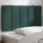 Pernă tăblie de pat, verde, 80 cm, catifea GartenMobel Dekor