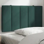 Pernă tăblie de pat, verde, 90 cm, catifea GartenMobel Dekor