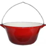 Ceaun fonta emailată 30litri Handy KitchenServ