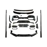 Pachet Exterior Aero BMW X5 G05 (2018-2022) M-Tech Black Knight Design Negru Lucios Performance AutoTuning