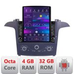 Navigatie Ford S-max 2006-2014 dedicata Ouad core 4+32 ecran vertical 9.7" DSP 360 FHD AHD Android radio gps internet  KIT-smax-navi+EDT-E709 CarStore Technology