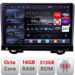 Navigatie Honda HR-V 2022- Qled 2K Octa Core 16+512 LTE 4G DSP Wifi 5Ghz android auto carplay radio gps internet kit-hr-v2022+EDT-E810-2K CarStore Technology