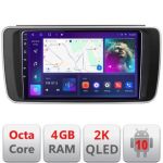 Navigatie Nissan Leaf 2018-2024 QLED 2K Octa core 4+32 DSP 360 Optic FHD internet gps radio carplay android auto kit-leaf+EDT-E409-2K CarStore Technology