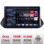 Navigatie Nissan X-trail 2021- Qled 2K Octa Core 16+512 LTE 4G DSP Wifi 5Ghz android auto carplay radio gps internet kit-x-trail-2021+EDT-E810-2K CarStore Technology