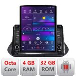 Navigatie Nissan X-trail 2021- dedicata Ouad core 4+32 ecran vertical 9.7" DSP 360 FHD AHD Android radio gps internet  kit-x-trail-2021+EDT-E709+kit-10-9 CarStore Technology