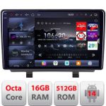 Navigatie Opel Zafira C 2011-2019 Qled 2K Octa Core 16+512 LTE 4G DSP Wifi 5Ghz android auto carplay radio gps internet KIT-zafira-c+EDT-E809-2K CarStore Technology