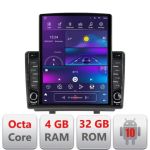 Navigatie Opel Zafira C 2011-2019 dedicata Ouad core 4+32 ecran vertical 9.7" DSP 360 FHD AHD Android radio gps internet  KIT-zafira-c+EDT-E709 CarStore Technology