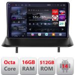 Navigatie Peugeot 3008 5008 Qled 2K Octa Core 16+512 LTE 4G DSP Wifi 5Ghz android auto carplay radio gps internet kit-3008+EDT-E809-2K CarStore Technology