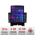 Navigatie Range Rover Sport 2010-2013 dedicata Ouad core 4+32 ecran vertical 9.7" DSP 360 FHD AHD Android radio gps internet  kit-sport10+EDT-E709 CarStore Technology