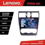 Navigatie Subaru Forester XV Lenovo Qled 2K Octa Core 12+256 360 DSP ADAS carplay android auto radio internet kit-062-2019+PRO-2K-9-12+256 CarStore Technology