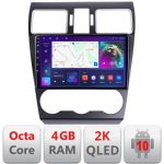 Navigatie Subaru Forester XV QLED 2K Octa core 4+32 DSP 360 Optic FHD internet gps radio carplay android auto kit-062-2019+EDT-E409-2K CarStore Technology