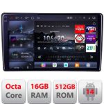 Navigatie VW Passat B5  Qled 2K Octa Core 16+512 LTE 4G DSP Wifi 5Ghz android auto carplay radio gps internet kit-b5-v2+EDT-E809-2K CarStore Technology