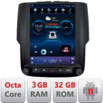 Navigatie Dodge Ram 2013-2018 Lenovo Tesla Qled 9.7" Octacore 4Gb RAM 32Gb 4G DSP Carplay Android Auto Bluetooth CarStore Technology
