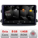 Navigatie Fiat Ducato 2021- Nakamichi NAM5960PRO Octa core 8+128 carplay android auto radio gps internet CarStore Technology