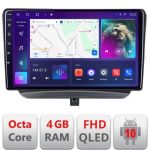 Navigatie Ford Turneo Courier Transit Courier 2014-2021 dedicata Android QLED octa core 4+64 4G DSP FHD carplay android auto radio gps internet Android kit-turneo+EDT-E309v3 CarStore Technology
