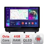 Navigatie Lexus CT 2011-2018 varianta cu ecran de fabrica Qled 2K Octa Core 4+64 LTE 4G DSP Wifi 5Ghz android auto carplay radio gps internet KIT-ct-high+EDT-E413-2K CarStore Technology
