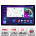 Navigatie Renault Trafic 2008-2012 Quad Core Edonav ecran 13" 2K 8 si 128 Android Waze USB Navigatie 4G 360 Toslink Youtube Radio CarStore Technology