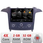 Navigatie Ford S-max 2006-2014 Nakamichi Android Ecran 720P Quad Core 2+32 carplay android auto NAM5230 CarStore Technology