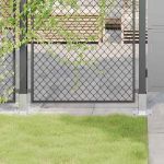 Baze stâlp pătrate 12 buc Argintiu 61x61 mm Oțel galvanizat GartenMobel Dekor