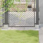 Baze stâlp pătrate 12 buc Argintiu 91x91 mm Oțel galvanizat GartenMobel Dekor