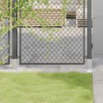 Baze stâlp pătrate 4 buc Argintiu 61x61 mm Oțel galvanizat GartenMobel Dekor