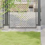 Baze stâlp pătrate 4 buc Argintiu 91x91 mm Oțel galvanizat GartenMobel Dekor