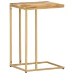 Masă laterală, 35x45x65 cm, lemn masiv de mango GartenMobel Dekor