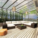 Set mobilier de grădină cu perne, 10 piese, maro, poliratan GartenMobel Dekor