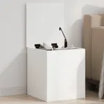 Cutie de depozitare, alb, 40x42x46 cm, lemn prelucrat GartenMobel Dekor