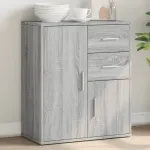 Dulap, gri sonoma, 60x31x70 cm, lemn prelucrat GartenMobel Dekor