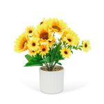 Plantă artificială decorativă - Floarea-soarelui - 20 x 8 cm Best CarHome