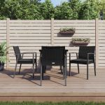 Set mobilier de grădină cu perne, 5 piese, poliratan și oțel GartenMobel Dekor