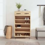 Pantofar, stejar sonoma, 60x35x105 cm, lemn compozit GartenMobel Dekor