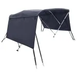 Parasolar Bimini 3 arcuri pereți laterali, 183x(154-167)x137 cm GartenMobel Dekor