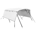 Parasolar Bimini 4 arcuri pereți laterali, 243x(200-213)x137 cm GartenMobel Dekor