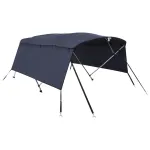 Parasolar Bimini 4 arcuri pereți laterali 243x(230-244)x137 cm GartenMobel Dekor