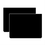 Set 2 buc. Aparatori Noroi din cauciuc (40 x 30cm) FAVLine Selection