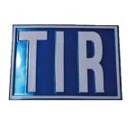 Placuta metalica TIR din otel reliefat FAVLine Selection
