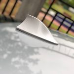 Antena auto activa AM - FM tip "SHARK TAIL" culoare SILVER FAVLine Selection