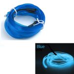Fir Neon Auto "EL Wire" culoare Albastru, lungime 1M, alimentare 12V, droser inclus FAVLine Selection
