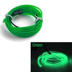 Fir Neon Auto "EL Wire" culoare Verde, lungime 1M, alimentare 12V, droser inclus FAVLine Selection